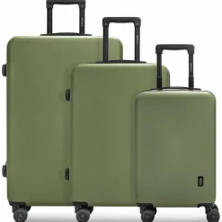 Redolz Koffersets Als Hartgepäck|Koffersets 3-Teilig<Essentials 09 3-SET 4 Rollen Kofferset 3-teilig olive
