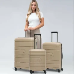 Hot Redolz Essentials 11 3-SET 4 Rollen Kofferset 3-teilig beige