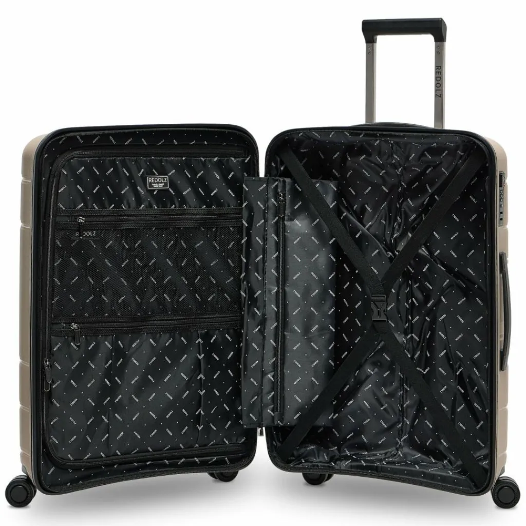 Hot Redolz Essentials 11 3-SET 4 Rollen Kofferset 3-teilig beige