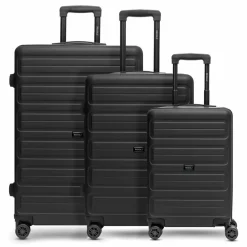 Redolz Koffersets Als Hartgepäck|Koffersets 3-Teilig<Essentials 08 3-SET 4 Rollen Kofferset 3-teilig black 2