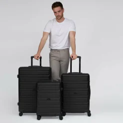 Redolz Koffersets Als Hartgepäck|Koffersets 3-Teilig<Essentials 08 3-SET 4 Rollen Kofferset 3-teilig black 2