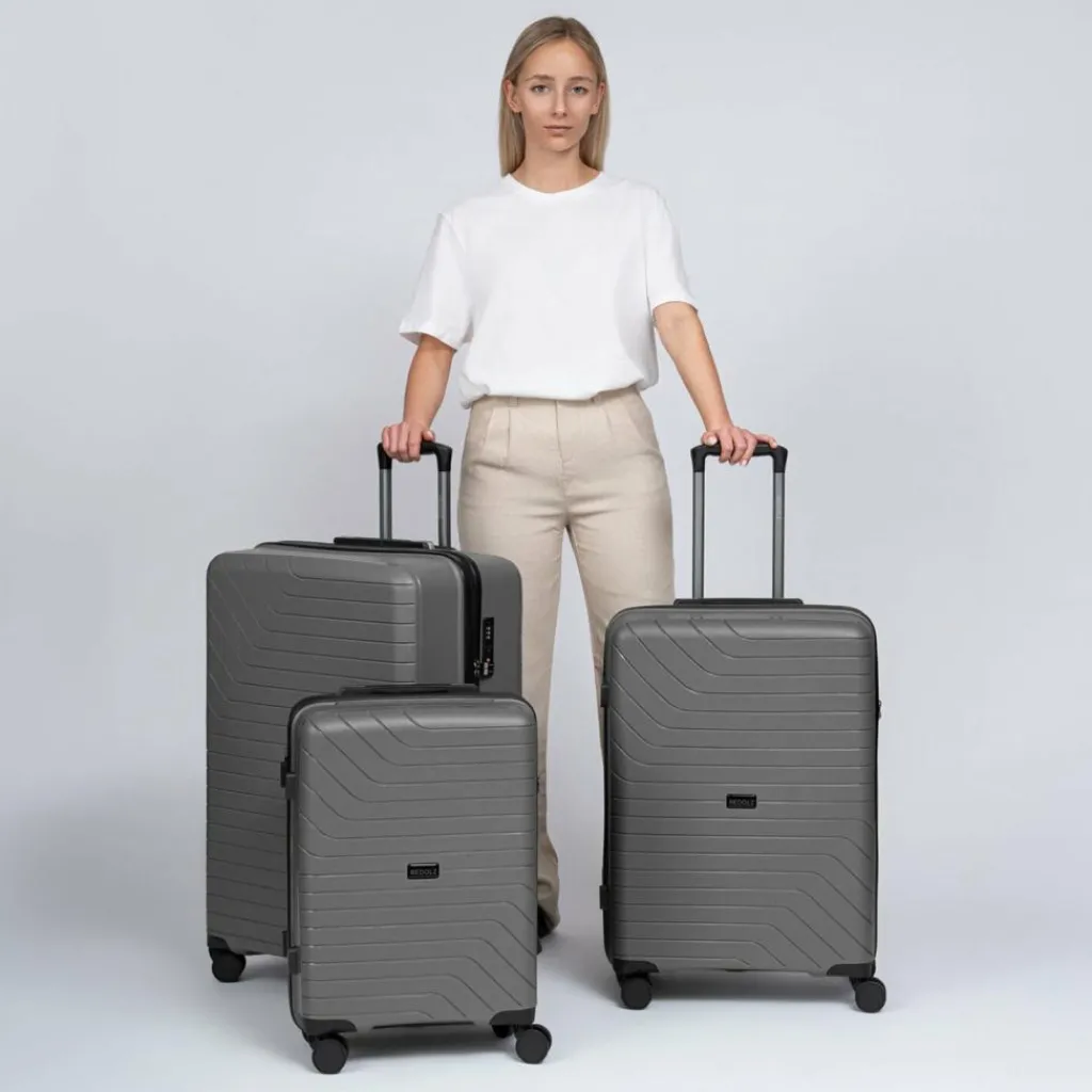 Redolz Essentials 05 3-SET 4 Rollen Kofferset 3-teilig