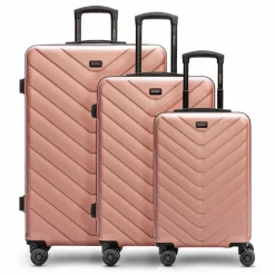 Redolz Essentials 07 3-SET 4 Rollen Kofferset 3-teilig