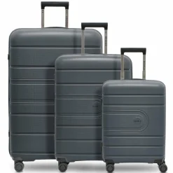 Redolz Koffersets Als Hartgepäck|Koffersets 3-Teilig<Essentials 11 3-SET 4 Rollen Kofferset 3-teilig dark grey