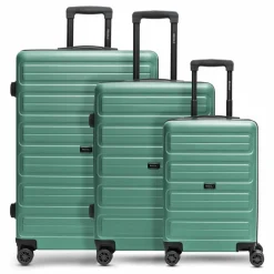 Redolz Koffersets Als Hartgepäck|Koffersets 3-Teilig<Essentials 08 3-SET 4 Rollen Kofferset 3-teilig green-blue 2