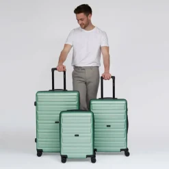 Redolz Koffersets Als Hartgepäck|Koffersets 3-Teilig<Essentials 08 3-SET 4 Rollen Kofferset 3-teilig green-blue 2