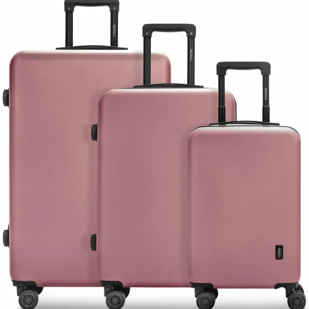 Redolz Essentials 09 3-SET 4 Rollen Kofferset 3-teilig