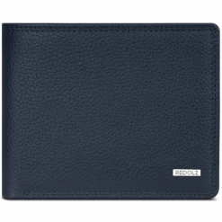 Herren Redolz Leather Essentials QF Geldbörse RFID Leder 12 cm ausklappbar