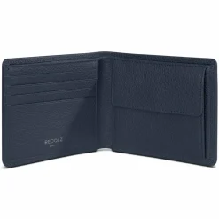 Sale Redolz Leather Essentials QF Geldbörse RFID Leder 11,5 cm navy
