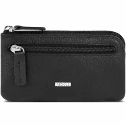 New Redolz Leather Essentials Schlüsseletui Leder 11.5 cm black