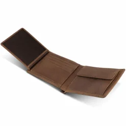 Herren Redolz Leather Essentials QF Geldbörse RFID Leder 12 cm