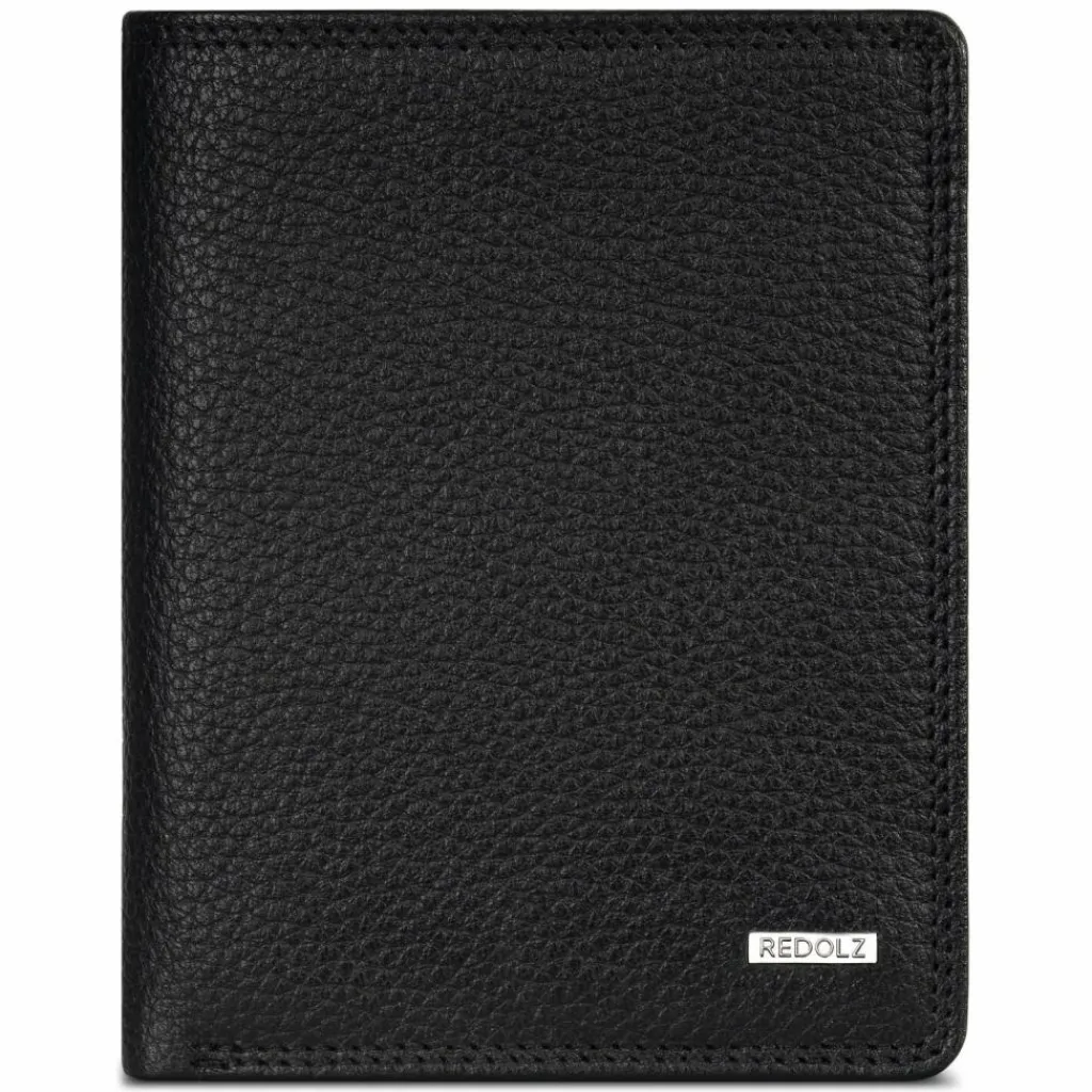 Herren Redolz Leather Essentials HF Geldbörse RFID Leder 9,5 cm ausklappbar