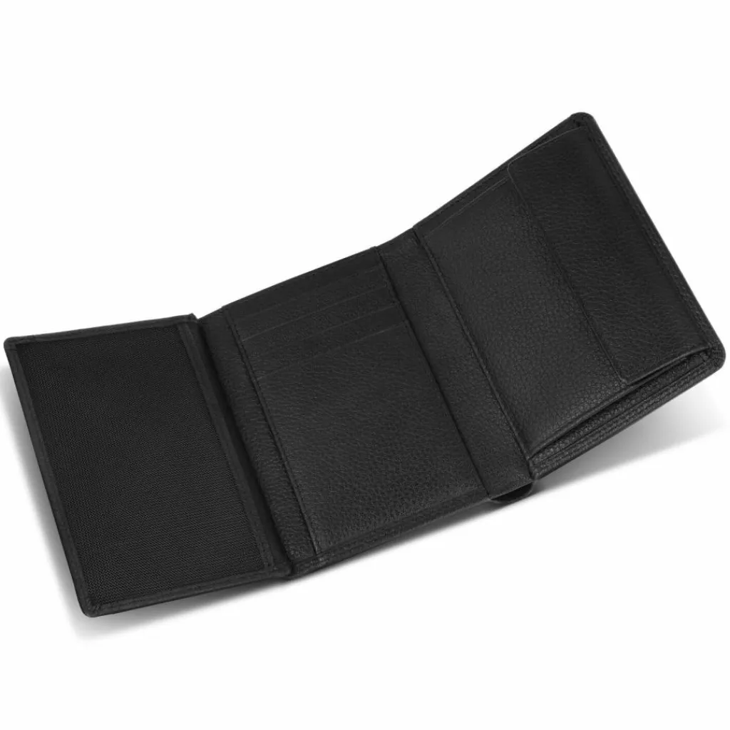Herren Redolz Leather Essentials HF Geldbörse RFID Leder 9,5 cm ausklappbar