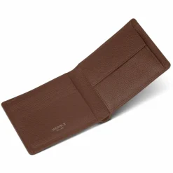 Redolz Leather Essentials QF Geldbörse RFID Leder 11,5 cm cognac
