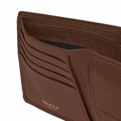 Redolz Leather Essentials QF Geldbörse RFID Leder 11,5 cm cognac