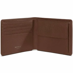 Redolz Leather Essentials QF Geldbörse RFID Leder 11,5 cm cognac