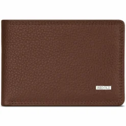 Online Redolz Leather Essentials QF kleine Geldbörse RFID Leder 10,5 cm cognac