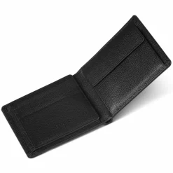 Herren Redolz Leather Essentials QF Geldbörse RFID Leder 12 cm ausklappbar