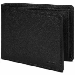 Herren Redolz Leather Essentials QF Geldbörse RFID Leder 12 cm ausklappbar