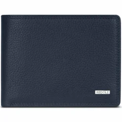 Herren Redolz Leather Essentials QF Geldbörse RFID Leder 12 cm ausklappbar mit Reißverschlussfach