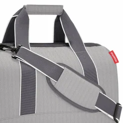 Clearance reisenthel Allrounder M Weekender Reisetasche 40 cm herringbone grey