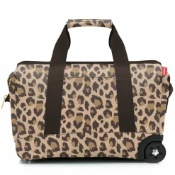 reisenthel Weichgepäck Kabinengepäck|2-Rollen Kabinentrolleys<Allrounder 2-Rollen Kabinentrolley 41 cm leo macchiato