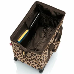 reisenthel Weichgepäck Kabinengepäck|2-Rollen Kabinentrolleys<Allrounder 2-Rollen Kabinentrolley 41 cm leo macchiato