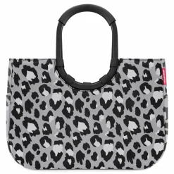 reisenthel Shopper|Schultertaschen<Loopshopper L Frame Shopper Tasche 46 cm leo nero