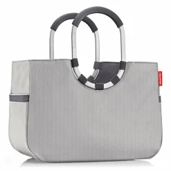 Outlet reisenthel Loopshopper L Shopper Tasche 46 cm herringbone grey