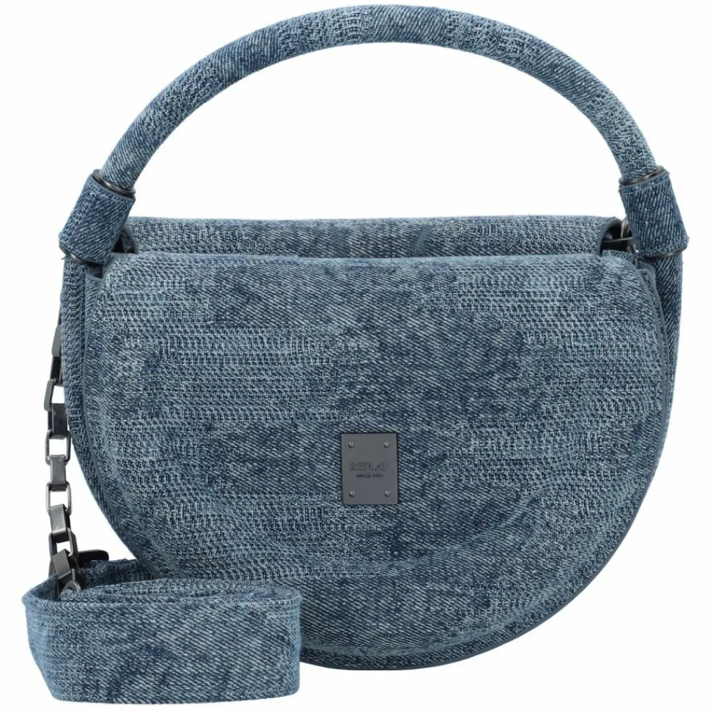 Replay Handtasche 21 cm washed denim