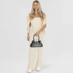 Replay Henkeltaschen<Handtasche 28 cm shiny black