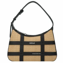Replay Henkeltaschen|Schultertaschen<Schultertasche 28 cm straw beige