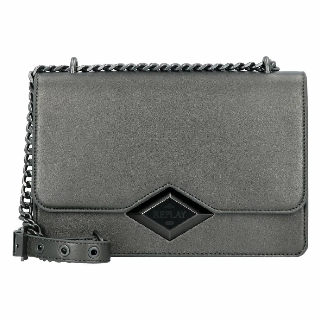 Replay Schultertaschen<Schultertasche 24.5 cm gun metal