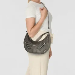 Replay Schultertaschen<Schultertasche 34 cm washed black