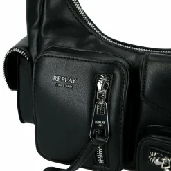 Replay Schultertaschen|Henkeltaschen<Schultertasche 26 cm black