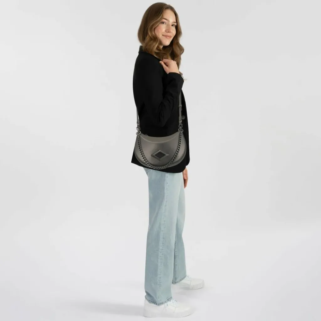 Replay Schultertaschen|Henkeltaschen<Schultertasche 24 cm gun metal