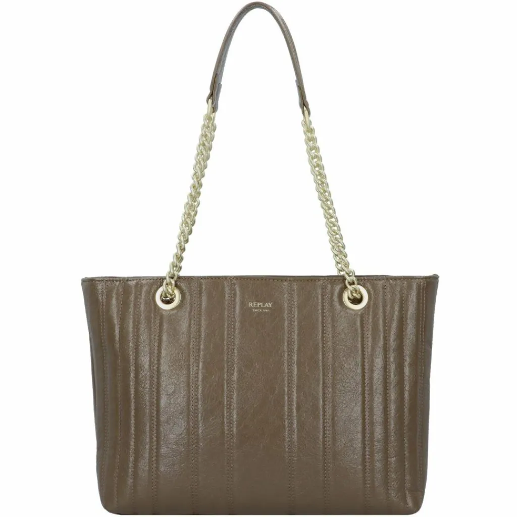 New Replay Schultertasche 36 cm walnut