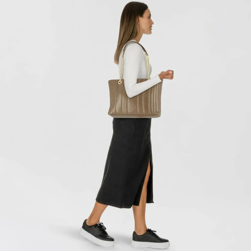 New Replay Schultertasche 36 cm walnut