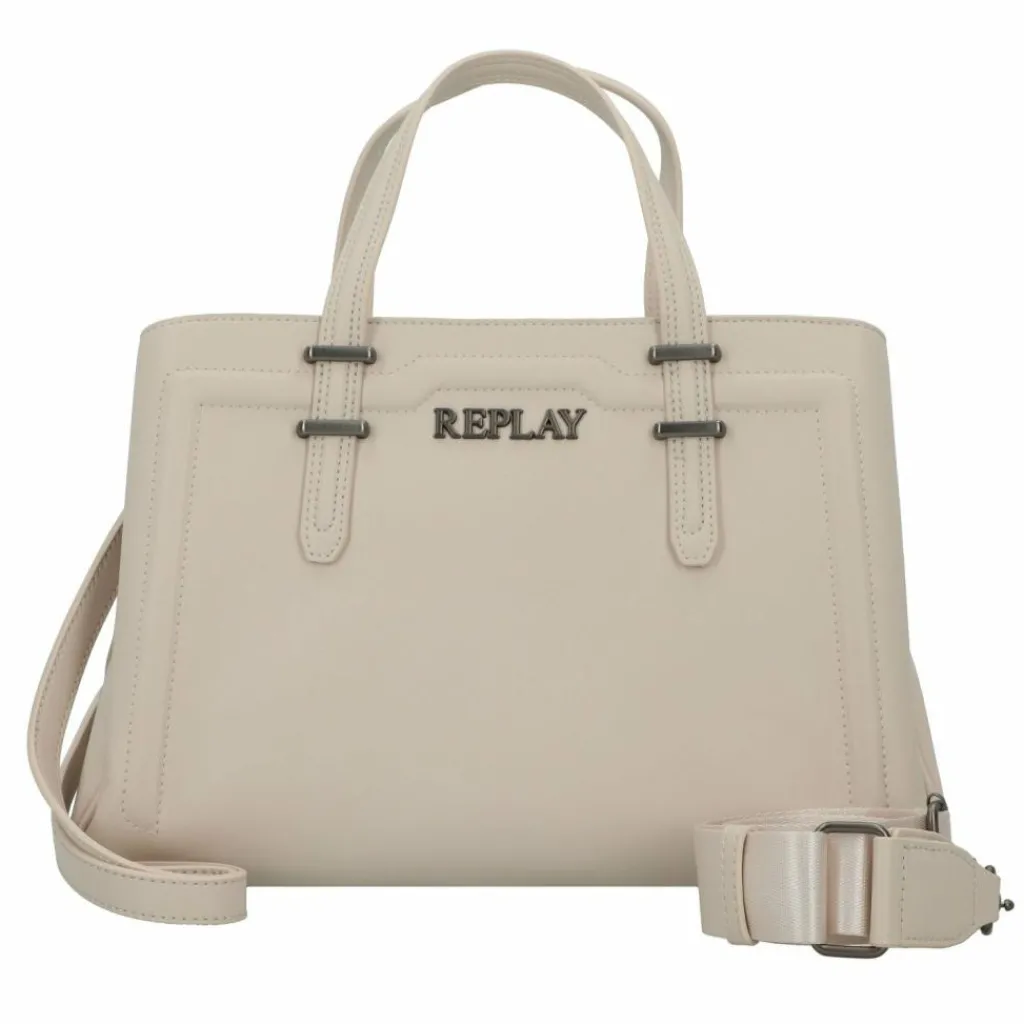 Outlet Replay Schultertasche 35 cm birch