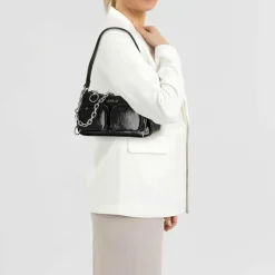 Replay Schultertaschen<Schultertasche 25.5 cm shiny black