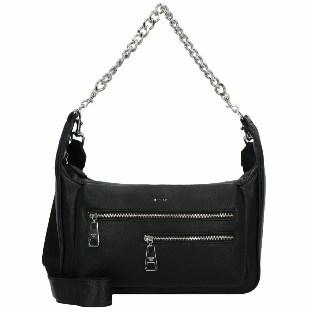 Replay Schultertaschen<Schultertasche 32 cm black
