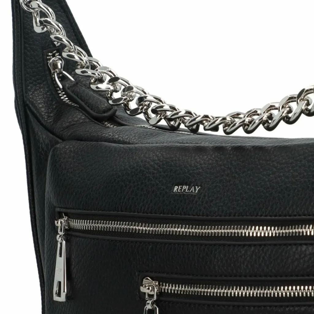 Replay Schultertaschen<Schultertasche 32 cm black