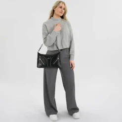 Replay Schultertaschen<Schultertasche 38 cm black