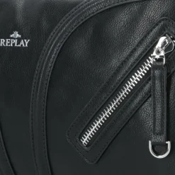 Replay Schultertaschen<Schultertasche 38 cm black