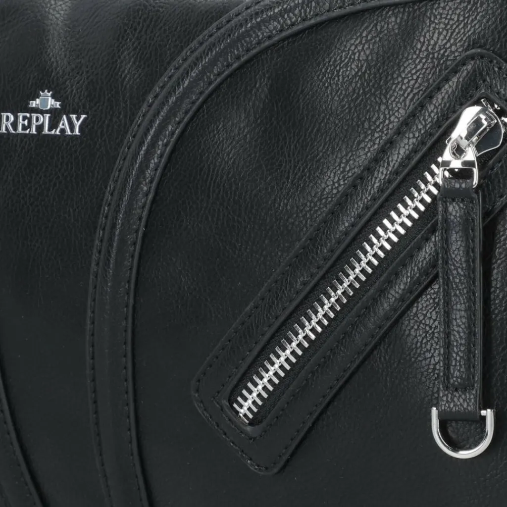 Replay Schultertaschen<Schultertasche 38 cm black