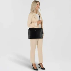 Discount Replay Schultertasche 35 cm black