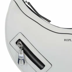 Outlet Replay Schultertasche 34 cm dirty white