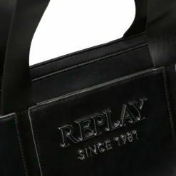 Outlet Replay Shopper Tasche 37.5 cm black