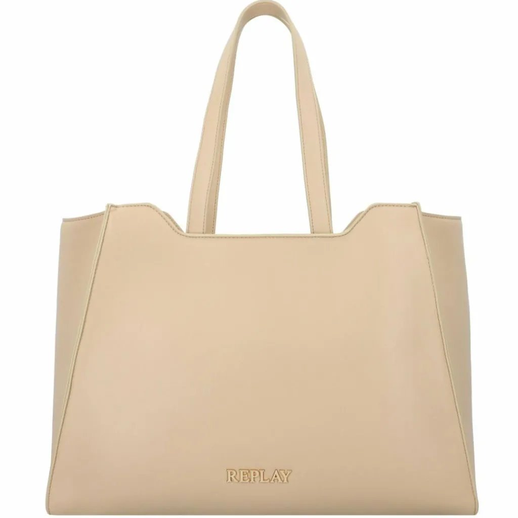 Replay Shopper|Schultertaschen<Shopper Tasche 42.5 cm safari