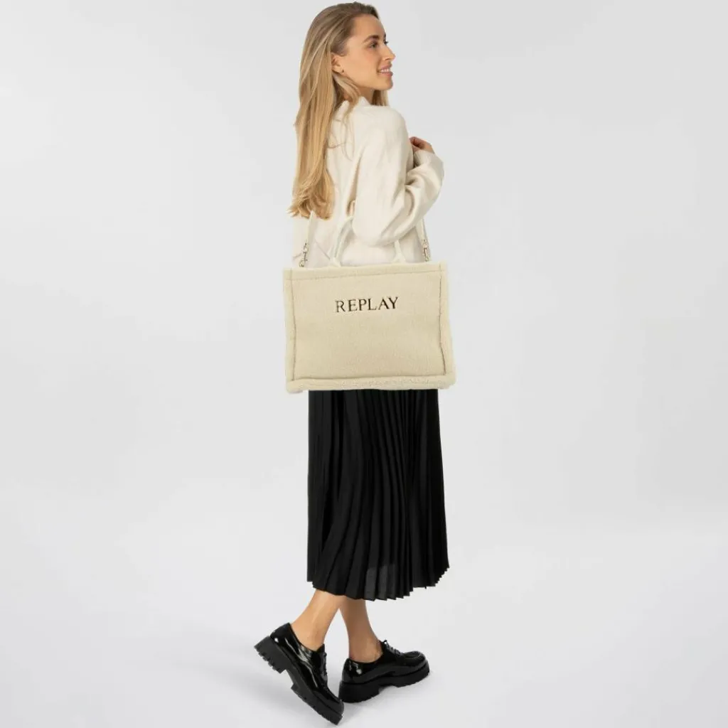 Replay Shopper|Schultertaschen<Shopper Tasche 39 cm colore 0003